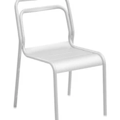 Castorama Chaise De Jardin En Aluminium Proloisirs Eos Blanc