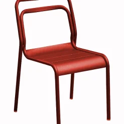 Castorama Chaise De Jardin En Aluminium Proloisirs Eos Rouge