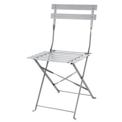 Castorama Chaise De Jardin En Métal GoodHome Saba Gris Anthracite