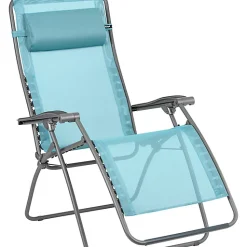 Castorama Chaise De Jardin RSXA Clip & Housse Bleue