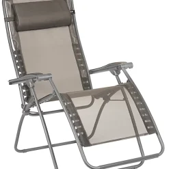 Castorama Chaise De Jardin RSXA Clip & Housse Serviette Marron