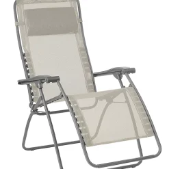 Castorama Chaise De Jardin RSXA Clip & Serviette Beige