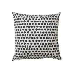 Castorama Coussin à Pois Blooma Denia Blanc Et Noir 45 X 45 Cm