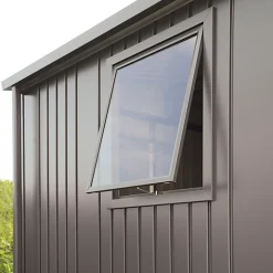 Castorama Elément De Fenêtre Abri De Jardin Biohort Europa Gris Quartz