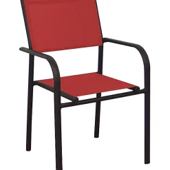 Castorama Fauteuil De Jardin Duca Graphite Rouge