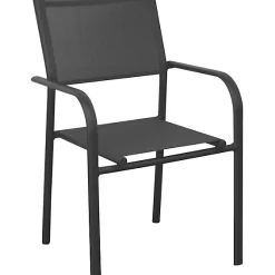 Castorama Fauteuil De Jardin En Aluminium Et Toile Proloisirs Duca Gris