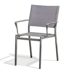 Castorama Fauteuil De Jardin En Aluminium Stockholm Gris