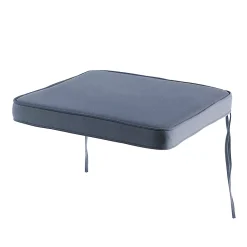Castorama Galette De Chaise GoodHome Tiga Gris 40 X 40 Cm