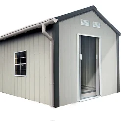 Castorama Kit Gouttière Pour Abri De Jardin Dév.160 Gris