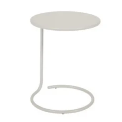 Castorama Table Basse De Jardin En Métal Fermob Coolside ø42 Cm Argile