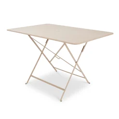 Castorama Table De Jardin En Métal Bistro Muscade Pliante 117 X 77 Cm Fermob