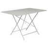 Castorama Table De Jardin En Métal Fermob Bistro 117 X 77 Cm Gris Argile