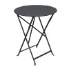 Castorama Table De Jardin En Métal Fermob Bistro ø60 Cm Carbone