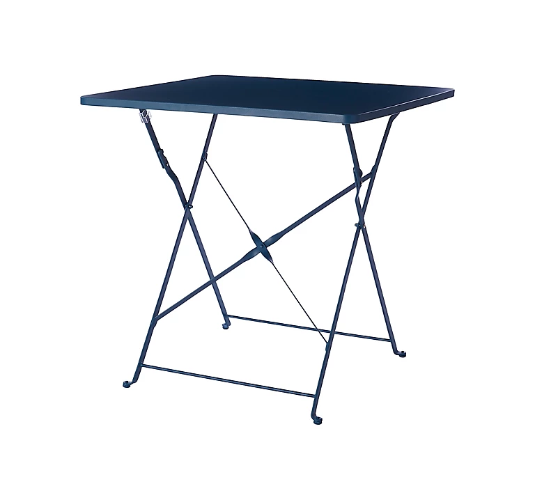 Castorama Table De Jardin En Métal GoodHome Saba Bleu 70 X 70 Cm 1 Castorama Table De Jardin En Métal GoodHome Saba Bleu 70 X 70 Cm