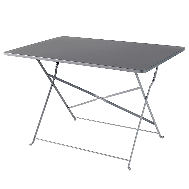 Castorama Table De Jardin En Métal GoodHome Saba Gris 70 X 110 Cm 1 Castorama Table De Jardin En Métal GoodHome Saba Gris 70 X 110 Cm