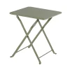 Castorama Table De Jardin En Métal GoodHome Saba Kaki 40 X 40 Cm