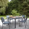 Castorama Table De Jardin Extensible En Aluminium Baradal 160/240 X 100 Cm