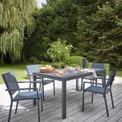 Castorama Table De Jardin Extensible En Aluminium Baradal 160/240 X 100 Cm