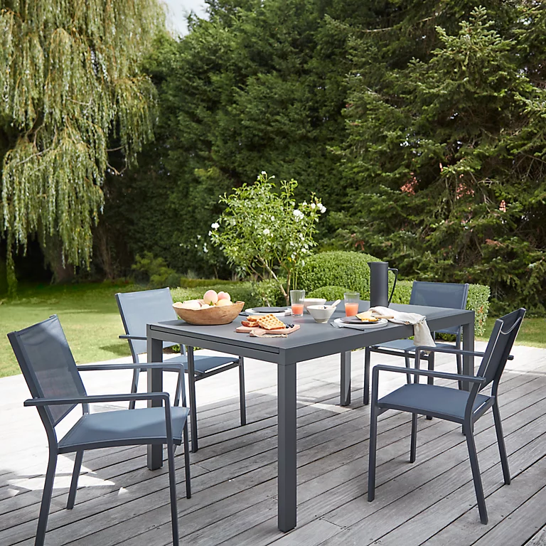 Castorama Table De Jardin Extensible En Aluminium Baradal 160/240 X 100 Cm 1 Castorama Table De Jardin Extensible En Aluminium Baradal 160/240 X 100 Cm