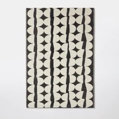 Castorama Tapis Rural Blooma RUR 2-34-5 Bleu Nuit Et Bouleau 160 X 230 Cm